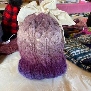 Handmade Crochet Messy Bun/Ponytail Hat